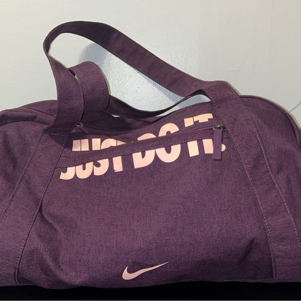 Nike Purple Duffel Bag
